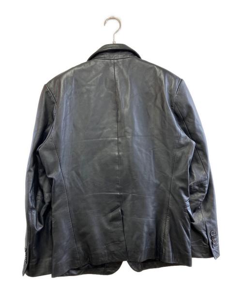 Liugoo Leathers（リューグーレザーズ）Liugoo Leathers (リューグーレザーズ) レザージャケット ブラック サイズ:Lの古着・服飾アイテム