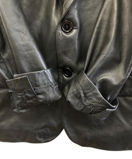Liugoo Leathers（リューグーレザーズ）Liugoo Leathers (リューグーレザーズ) レザージャケット ブラック サイズ:Lの古着・服飾アイテム