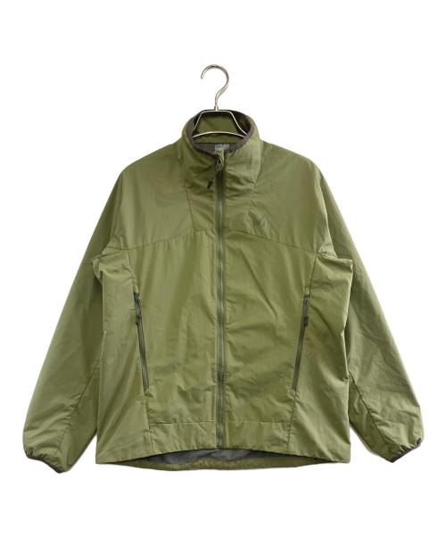 MILLET（ミレー）MILLET (ミレー) ブリーズバリヤー ラインド ジャケット カーキ サイズ:JP Lの古着・服飾アイテム