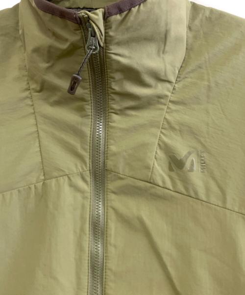 MILLET（ミレー）MILLET (ミレー) ブリーズバリヤー ラインド ジャケット カーキ サイズ:JP Lの古着・服飾アイテム