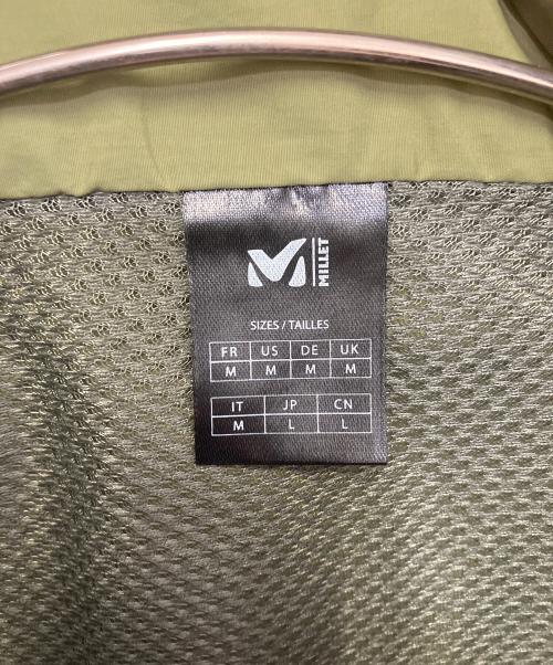 MILLET（ミレー）MILLET (ミレー) ブリーズバリヤー ラインド ジャケット カーキ サイズ:JP Lの古着・服飾アイテム