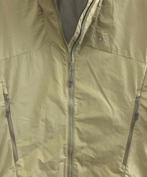 MILLET（ミレー）MILLET (ミレー) ブリーズバリヤー ラインド ジャケット カーキ サイズ:JP Lの古着・服飾アイテム