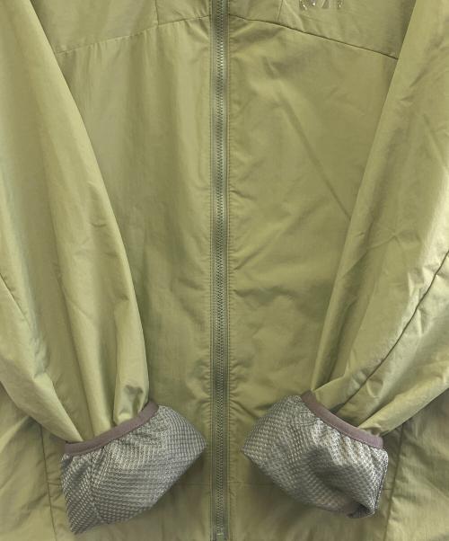 MILLET（ミレー）MILLET (ミレー) ブリーズバリヤー ラインド ジャケット カーキ サイズ:JP Lの古着・服飾アイテム