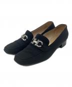 Salvatore Ferragamoサルヴァトーレ フェラガモ）の古着「ビットローファー」｜ブラック