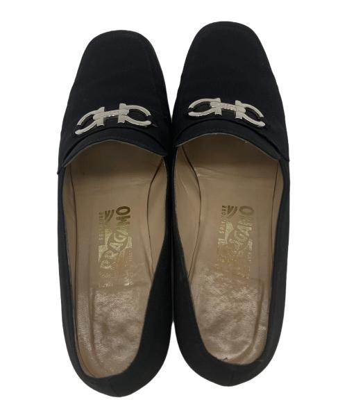 Salvatore Ferragamo（サルヴァトーレ フェラガモ）Salvatore Ferragamo (サルヴァトーレ フェラガモ) ビットローファー ブラック サイズ:8 1/2の古着・服飾アイテム