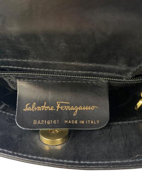 Salvatore Ferragamo（サルヴァトーレ フェラガモ）Salvatore Ferragamo (サルヴァトーレ フェラガモ) ハンドバッグ ブラックの古着・服飾アイテム