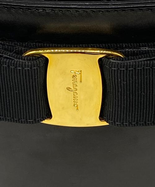 Salvatore Ferragamo（サルヴァトーレ フェラガモ）Salvatore Ferragamo (サルヴァトーレ フェラガモ) ハンドバッグ ブラックの古着・服飾アイテム