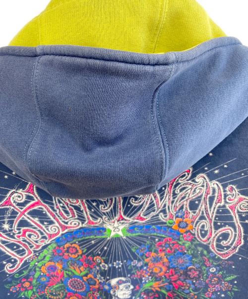 CHILL OUT PLANET（チルアウトプラネット）CHILL OUT PLANET (チルアウトプラネット) ジップパーカー ネイビー サイズ:Lの古着・服飾アイテム