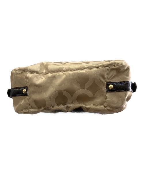COACH（コーチ）COACH (コーチ) バッグ ベージュ×ブラウンの古着・服飾アイテム