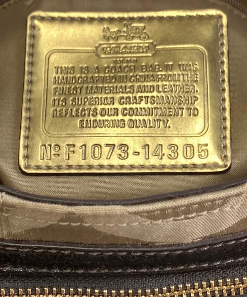 COACH（コーチ）COACH (コーチ) バッグ ベージュ×ブラウンの古着・服飾アイテム