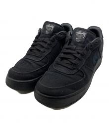 stussy×NIKE（ステューシー×ナイキ）の古着「Air Force 1 Low "Triple Black"」｜ブラック