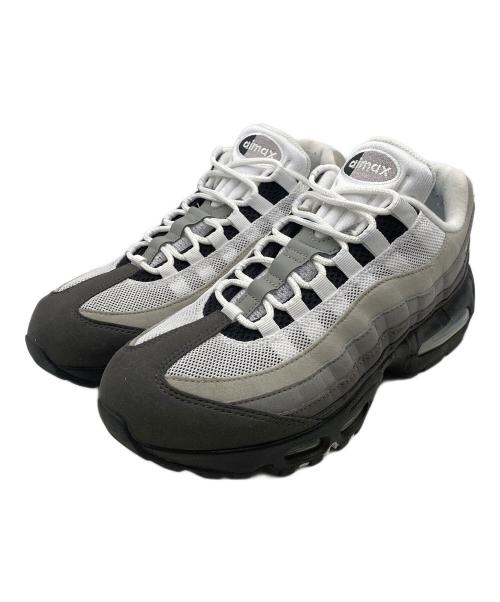 NIKE（ナイキ）NIKE (ナイキ) AIR MAX 95 BIG BUBBLE ホワイト×グレー×ブラック サイズ:26の古着・服飾アイテム
