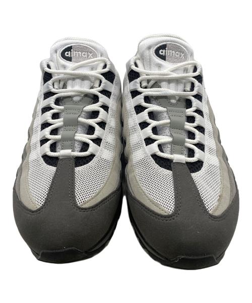 NIKE（ナイキ）NIKE (ナイキ) AIR MAX 95 BIG BUBBLE ホワイト×グレー×ブラック サイズ:26の古着・服飾アイテム