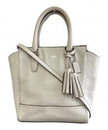 COACH（コーチ）の古着「2WAYショルダーバッグ」｜ライトベージュ