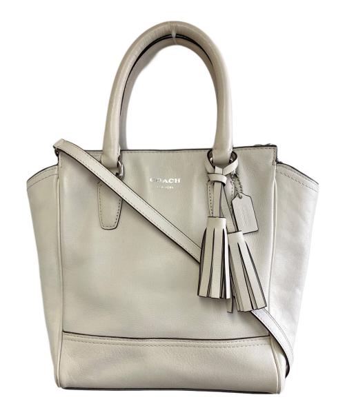 COACH（コーチ）COACH (コーチ) 2WAYショルダーバッグ ライトベージュの古着・服飾アイテム