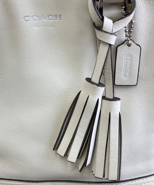 COACH（コーチ）COACH (コーチ) 2WAYショルダーバッグ ライトベージュの古着・服飾アイテム