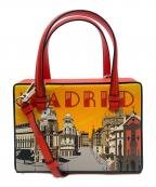LOEWEロエベ）の古着「ショルダーバッグ」｜レッド×オレンジ