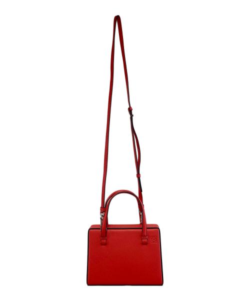 LOEWE（ロエベ）LOEWE (ロエベ) ショルダーバッグ レッド×オレンジの古着・服飾アイテム