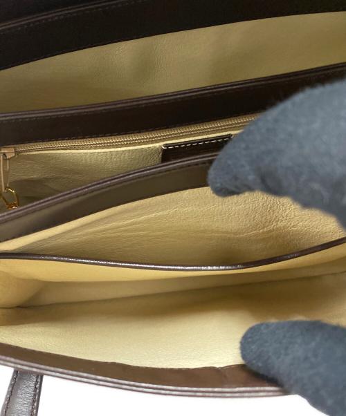 GUCCI（グッチ）GUCCI (グッチ) ハンドバッグ ブラウンの古着・服飾アイテム