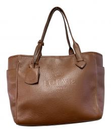 LOEWE（ロエベ）の古着「ハンドバッグ」｜ブラウン