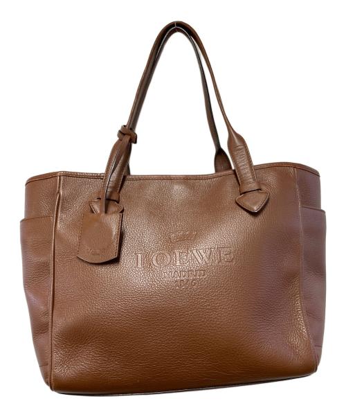 LOEWE（ロエベ）LOEWE (ロエベ) ハンドバッグ ブラウンの古着・服飾アイテム