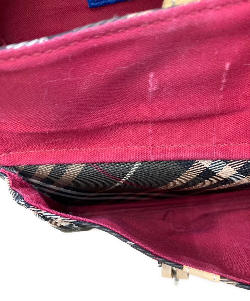 BURBERRY BLUE LABEL（バーバリー ブルー レーベル）BURBERRY BLUE LABEL (バーバリー ブルー レーベル) ショルダーバッグ グレーの古着・服飾アイテム