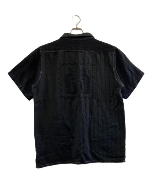 DEESOL（ディーソル）DEESOL (ディーソル) 半袖シャツ ブラック サイズ:Lの古着・服飾アイテム