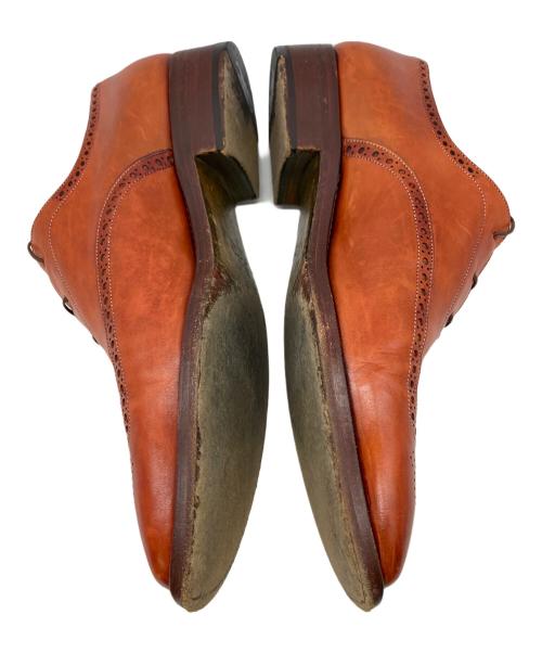 Santoni（サントーニ）Santoni (サントーニ) レザーシューズ ブラウン サイズ:7 1/2の古着・服飾アイテム