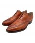 Santoni（サントーニ）の古着「レザーシューズ」｜ブラウン