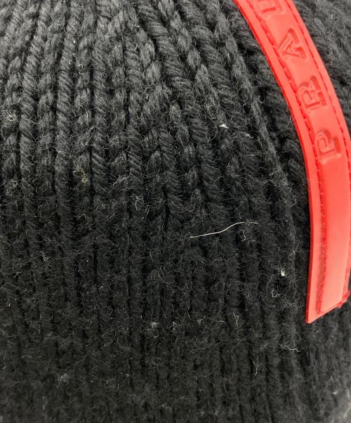 PRADA SPORTS（プラダスポーツ）PRADA SPORTS (プラダスポーツ) ニット帽 ブラックの古着・服飾アイテム