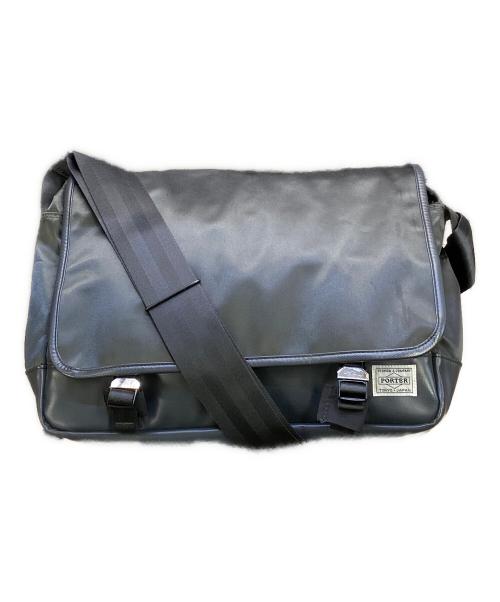 PORTER（ポーター）PORTER (ポーター) SAC'S BAR (サックスバー) メッセンジャーバッグ ブラックの古着・服飾アイテム