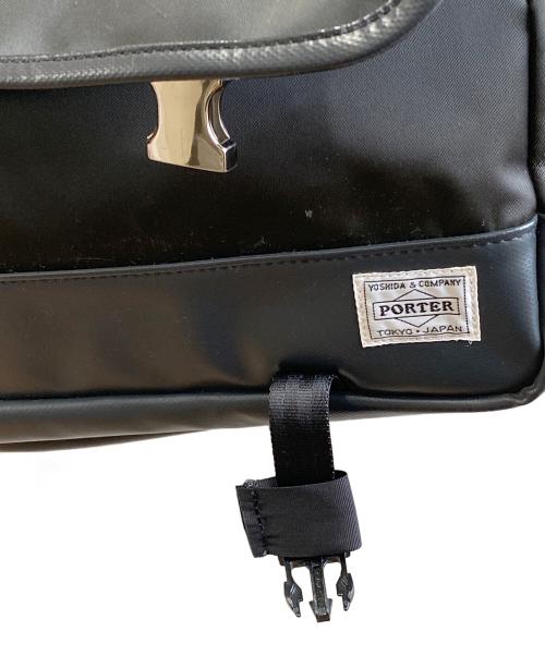 PORTER（ポーター）PORTER (ポーター) SAC'S BAR (サックスバー) メッセンジャーバッグ ブラックの古着・服飾アイテム