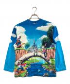DISNEYディズニー）の古着「長袖カットソー」｜ブルー