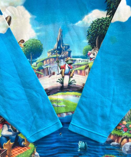 DISNEY（ディズニー）DISNEY (ディズニー) 長袖カットソー ブルー サイズ:Lの古着・服飾アイテム