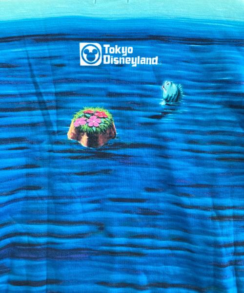 DISNEY（ディズニー）DISNEY (ディズニー) 長袖カットソー ブルー サイズ:Lの古着・服飾アイテム