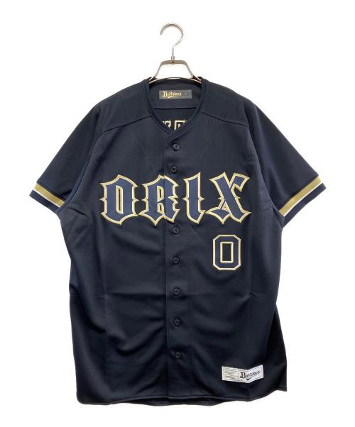 オリックス・バファローズ（オリックス・バファローズ）オリックス・バファローズ (オリックス・バファローズ) 野球ユニフォーム　渡部遼人 ブラック サイズ:L 未使用品の古着・服飾アイテム
