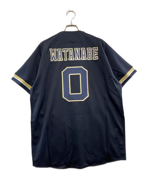 オリックス・バファローズ（オリックス・バファローズ）オリックス・バファローズ (オリックス・バファローズ) 野球ユニフォーム　渡部遼人 ブラック サイズ:L 未使用品の古着・服飾アイテム