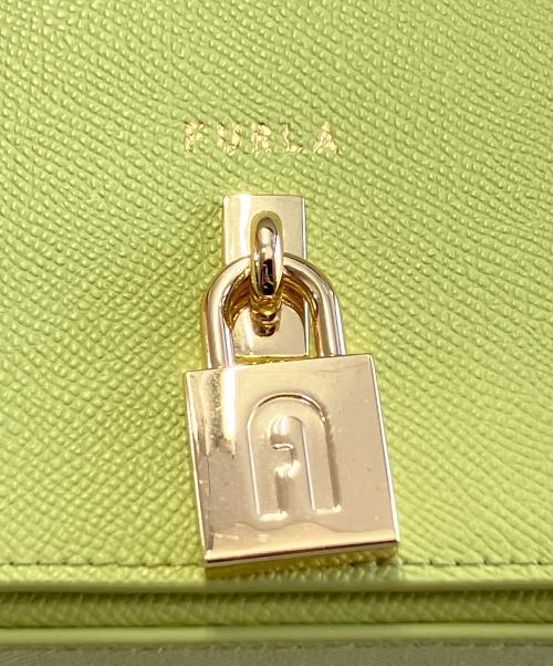 FURLA（フルラ）FURLA (フルラ) ショルダーバッグ 黄緑の古着・服飾アイテム