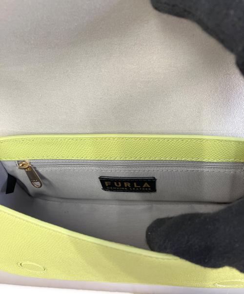 FURLA（フルラ）FURLA (フルラ) ショルダーバッグ 黄緑の古着・服飾アイテム