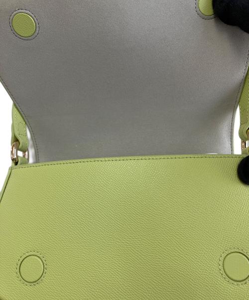 FURLA（フルラ）FURLA (フルラ) ショルダーバッグ 黄緑の古着・服飾アイテム