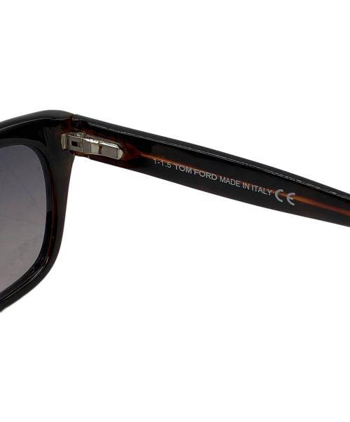TOM FORD（トムフォード）TOM FORD (トムフォード) サングラス ブラック×ブラウンブラック×ブラウン サイズ:50□21の古着・服飾アイテム