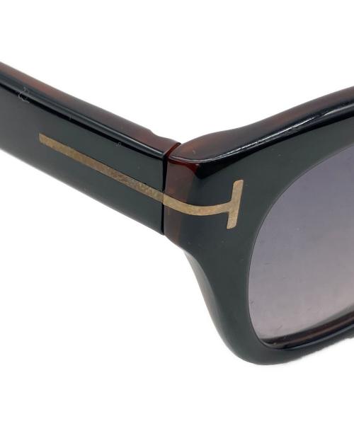 TOM FORD（トムフォード）TOM FORD (トムフォード) サングラス ブラック×ブラウンブラック×ブラウン サイズ:50□21の古着・服飾アイテム