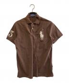 POLO RALPH LAURENポロ・ラルフローレン）の古着「ポロシャツ」｜ブラウン