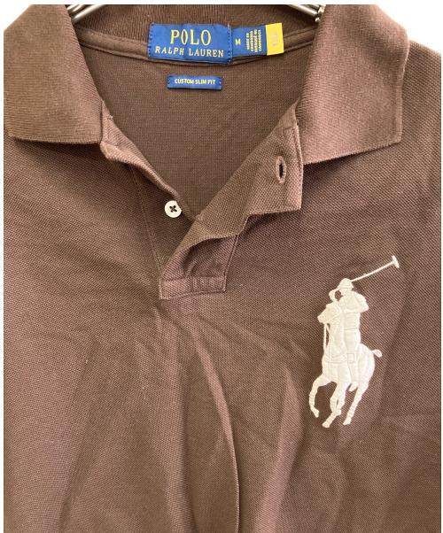 POLO RALPH LAUREN（ポロ・ラルフローレン）POLO RALPH LAUREN (ポロ・ラルフローレン) ポロシャツ ブラウン サイズ:Mの古着・服飾アイテム