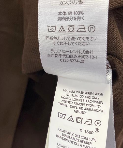 POLO RALPH LAUREN（ポロ・ラルフローレン）POLO RALPH LAUREN (ポロ・ラルフローレン) ポロシャツ ブラウン サイズ:Mの古着・服飾アイテム