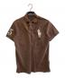 POLO RALPH LAUREN（ポロ・ラルフローレン）の古着「ポロシャツ」｜ブラウン