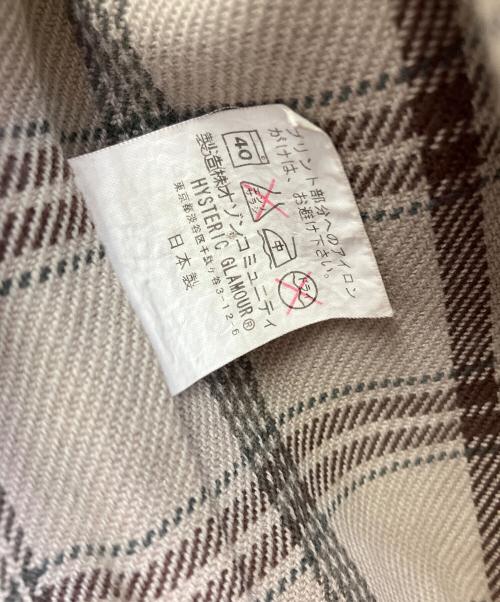 Hysteric Glamour（ヒステリックグラマー）Hysteric Glamour (ヒステリックグラマー) ジャケット ブラウン サイズ:FREEの古着・服飾アイテム