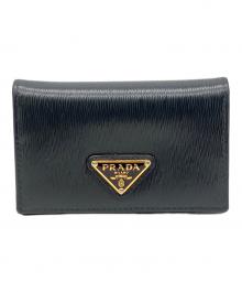 PRADA（プラダ）の古着「カードケース」｜ブラック
