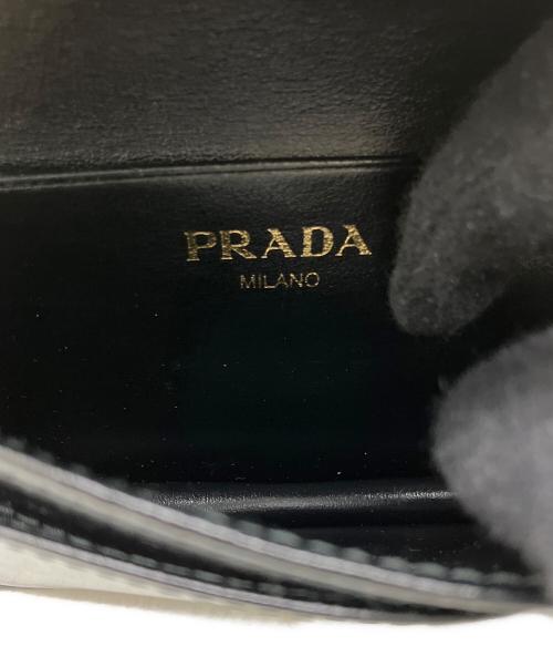 PRADA（プラダ）PRADA (プラダ) カードケース ブラックの古着・服飾アイテム