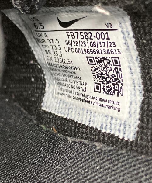 NIKE（ナイキ）NIKE (ナイキ) ローカットスニーカー ブラック サイズ:23.5の古着・服飾アイテム